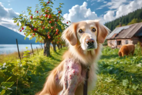 Como controlar alergias de pele em cães durante o verão